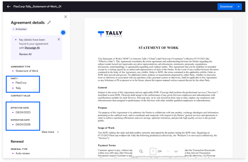 Docusign Navigator