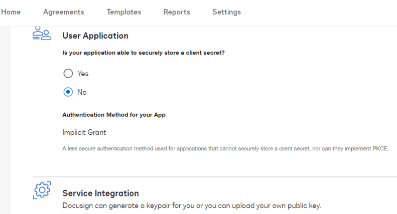 Updating your integration key settings for CORS